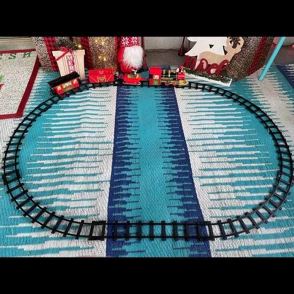 SOLDOUT RARE NIB DISNEY MICKEY MOUSE LIGHT UP MUSIC HOLIDAY EXPRESS TRAIN SET - Picture 1 of 8